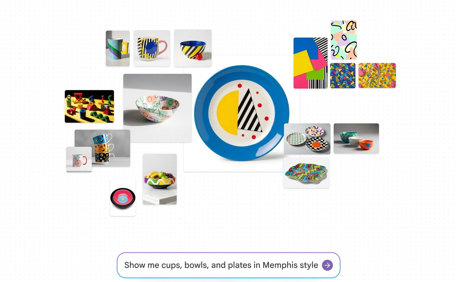 谷歌Mixboard界面示例