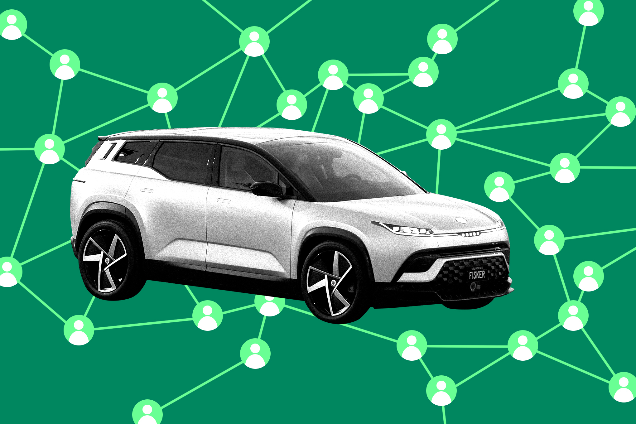 Fisker Ocean电动汽车