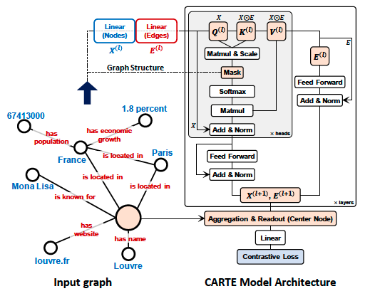 CARTE模型架构图