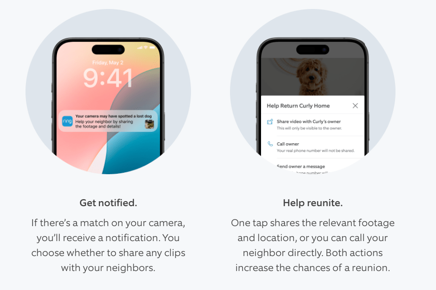 Ring Neighbors应用界面