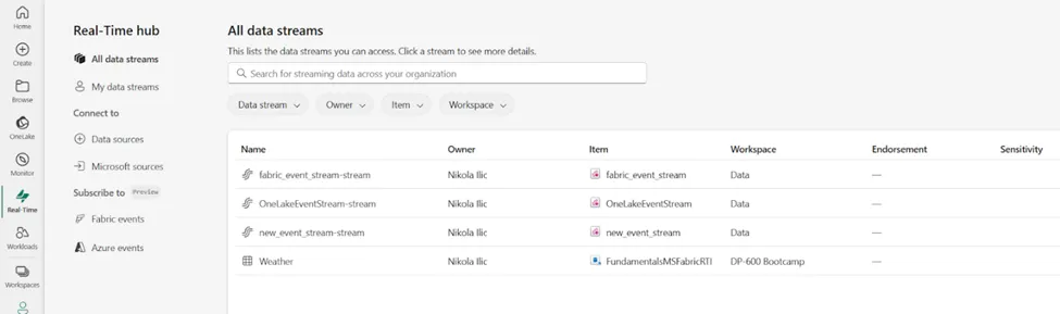 图3：实时中心数据流概览
