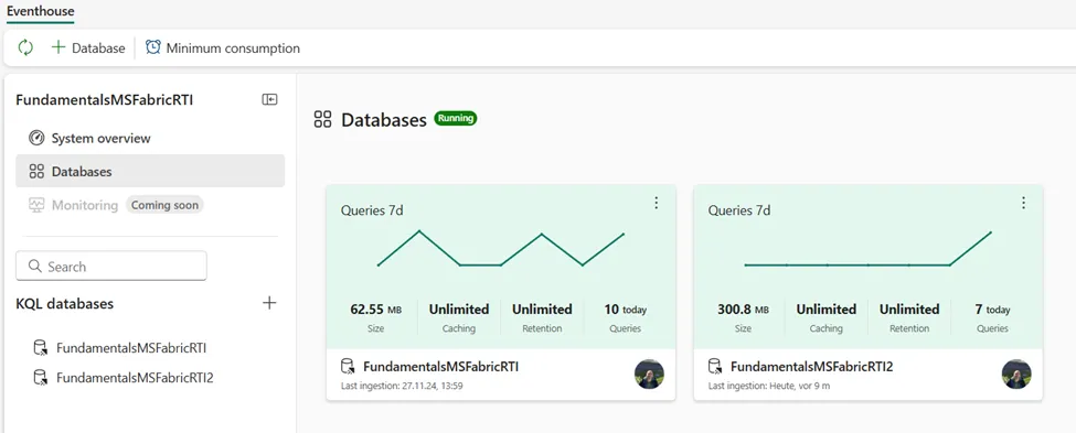 图6：事件库中的数据库概览