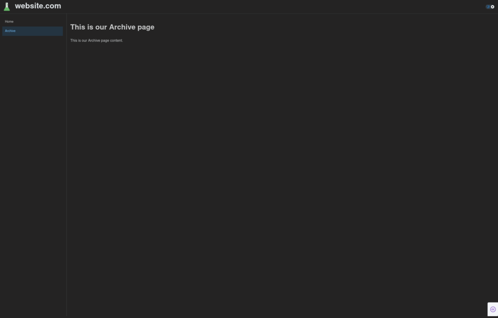 图片 6：Dash 应用的第二页，仅包含一些文本内容