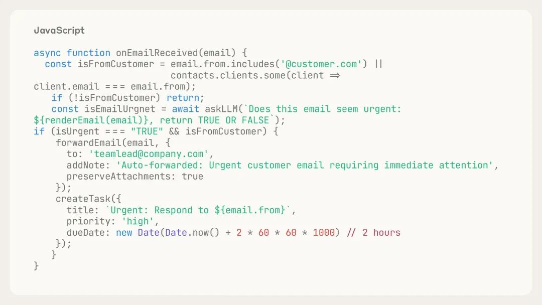 Claude Agent SDK 通过代码生成创建邮件规则示例