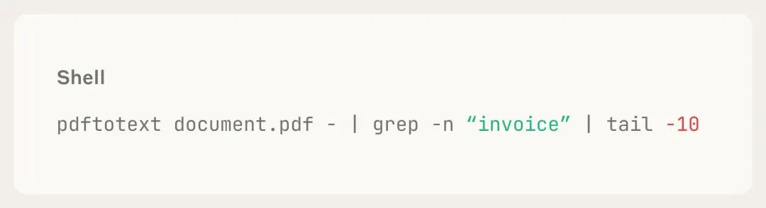 Claude Agent SDK 利用Bash脚本处理PDF附件示例