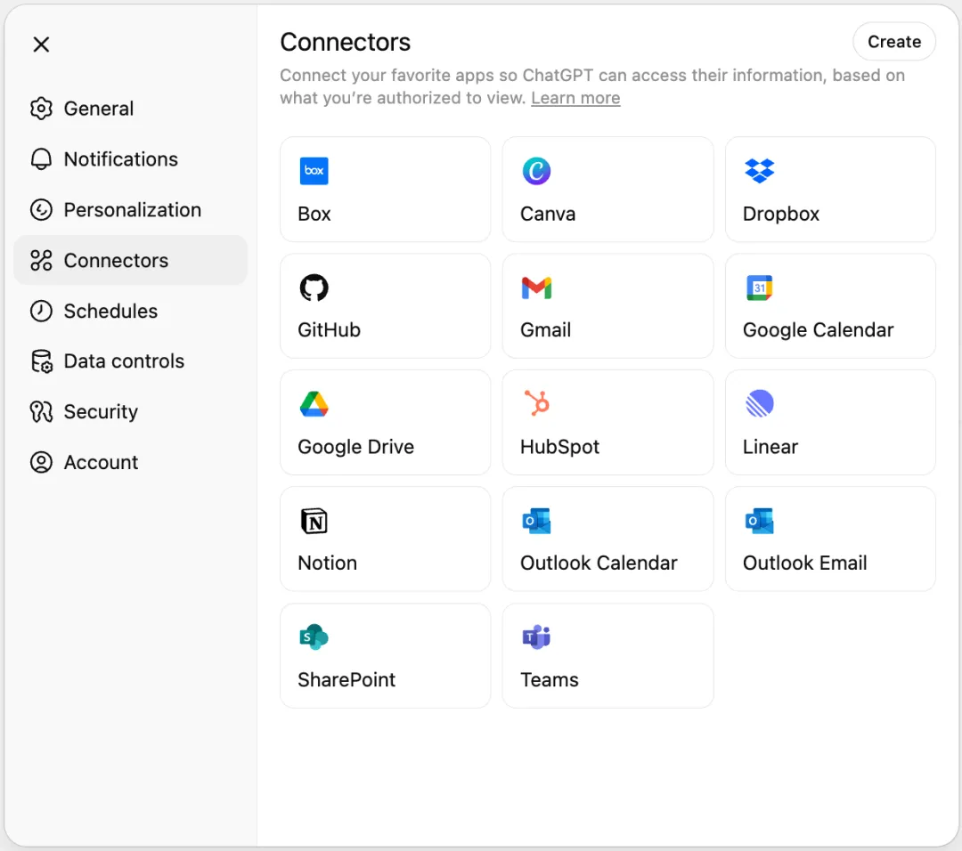 Connector Registry统一管理数据与工具连接界面