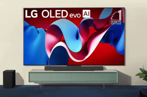 LG C4 OLED 电视生活场景图