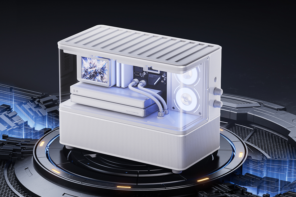 漫步者Cyber音箱展示其内部组件