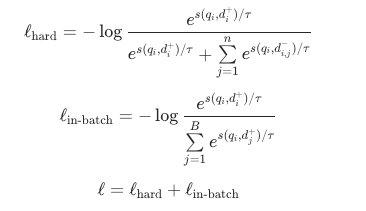 F2LLM对比学习损失函数