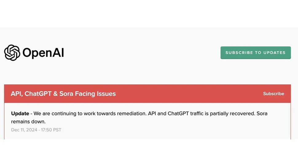 OpenAI服务中断事件示意图