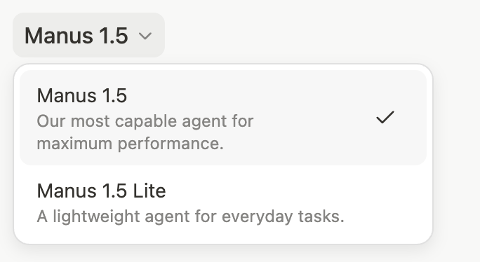 Manus 1.5核心功能示意图