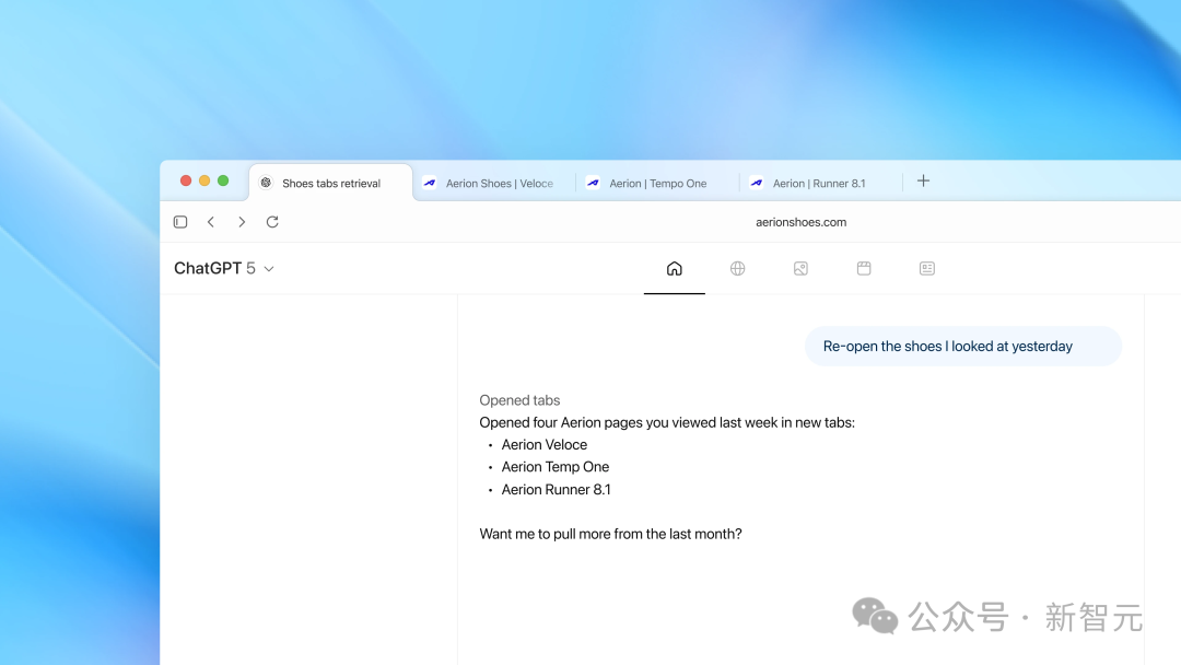 ChatGPT Atlas自然语言操作演示