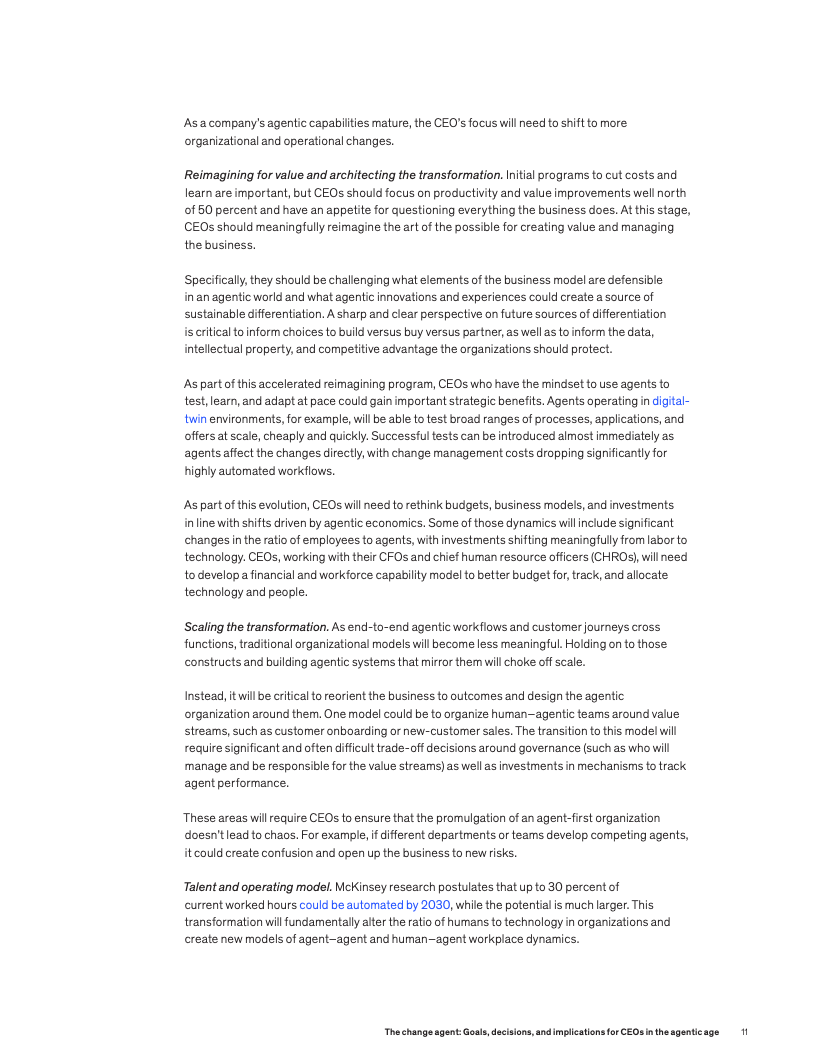 代理式AI的拐点之年:CEO的两年转型路线图 - 页面 11