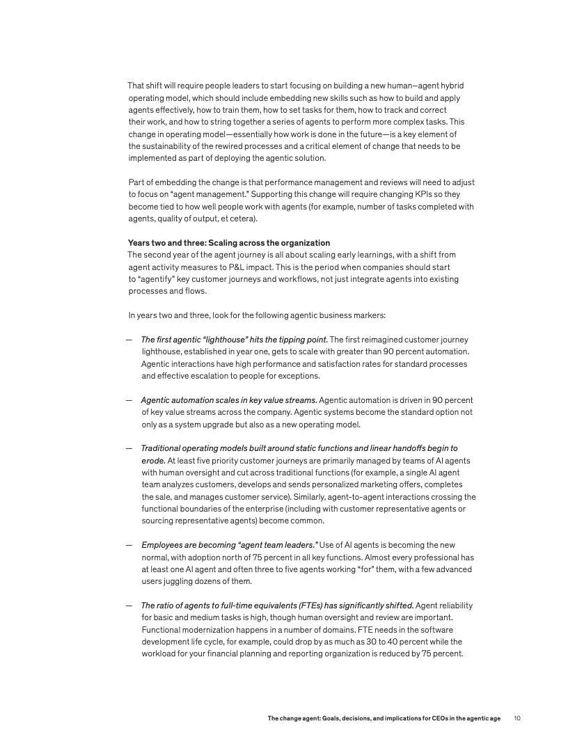 代理式AI的拐点之年:CEO的两年转型路线图 - 页面 10