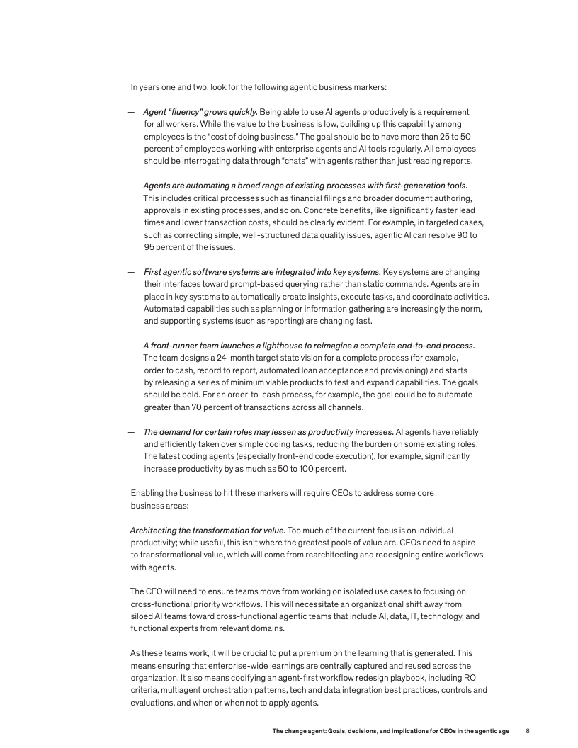 代理式AI的拐点之年:CEO的两年转型路线图 - 页面 8