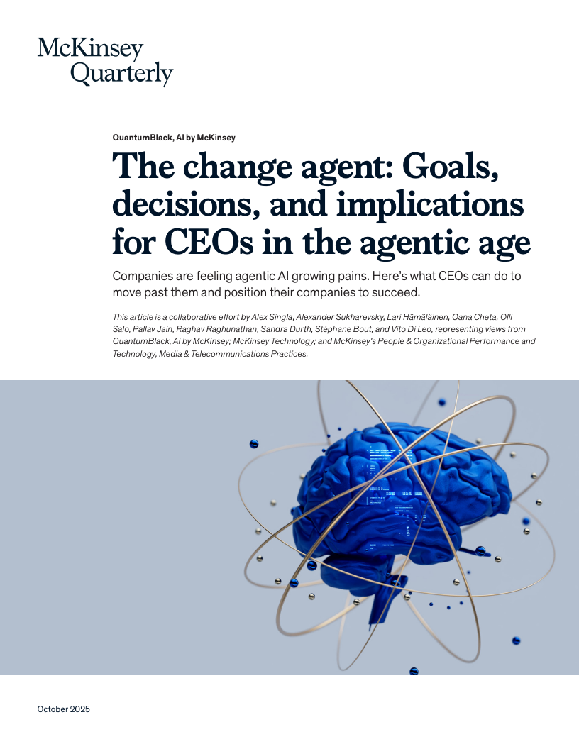 代理式AI的拐点之年:CEO的两年转型路线图 - 页面 1
