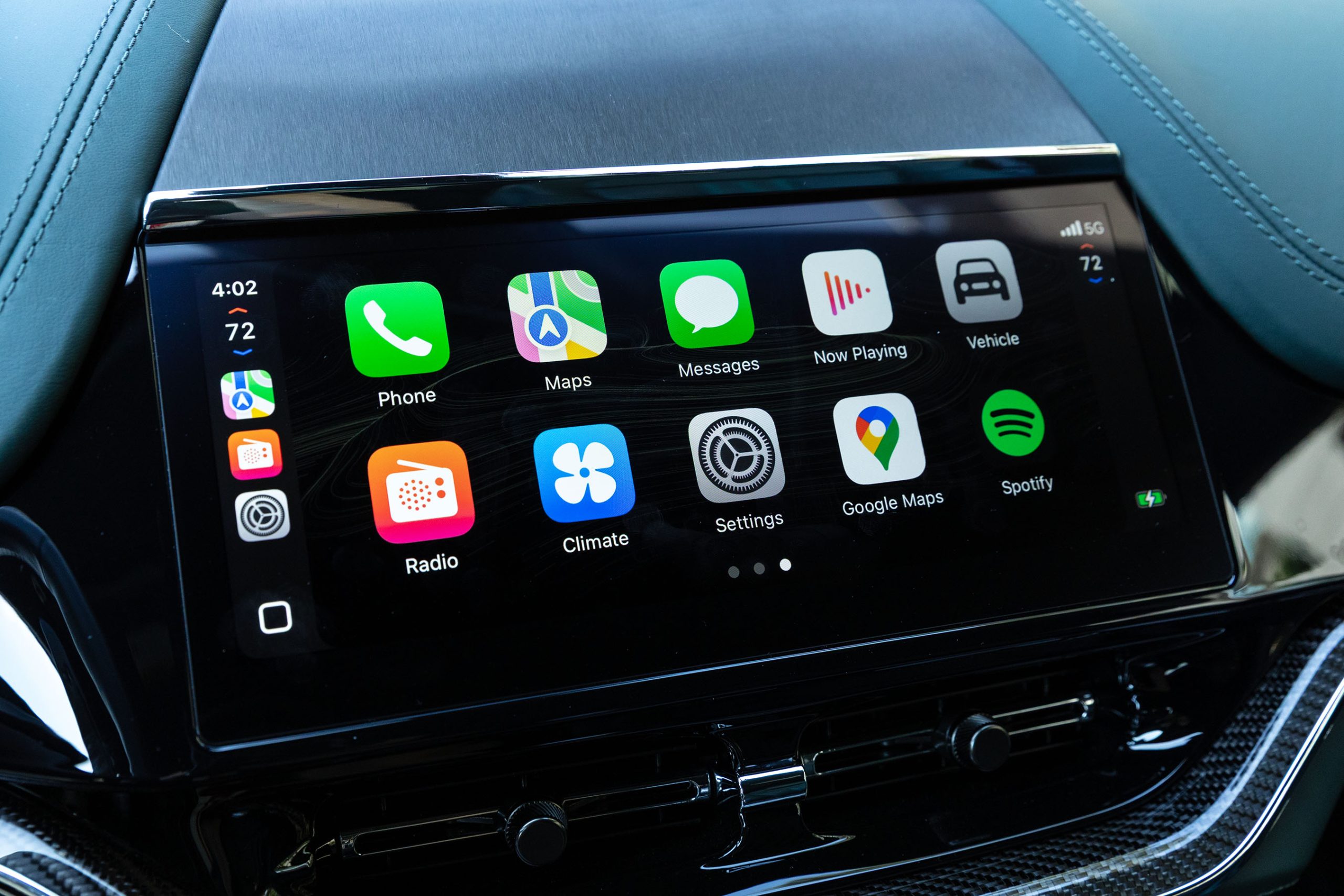Apple CarPlay Ultra 主屏幕