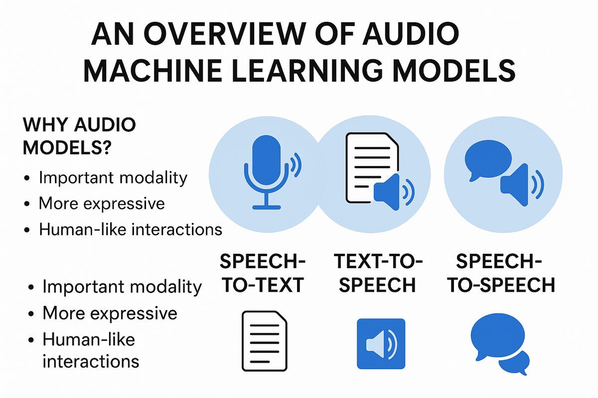 图1：AI音频模型信息图