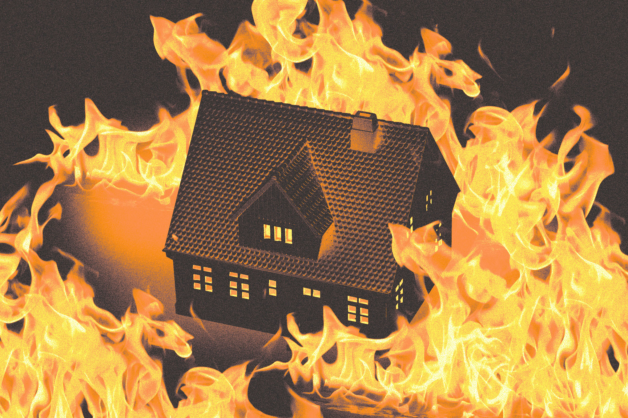 科罗拉多山镇应对野火