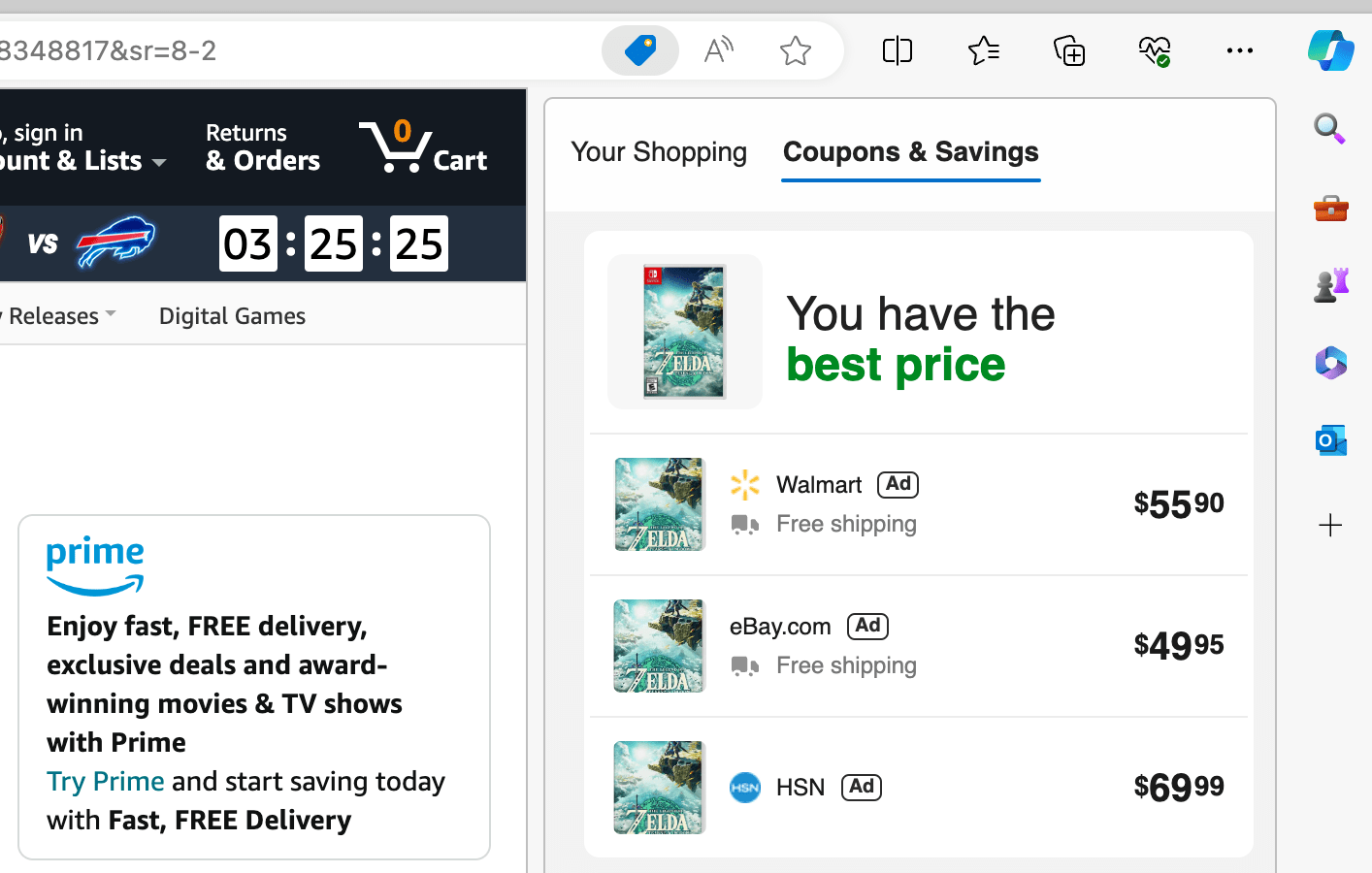 Microsoft Edge和Google Chrome浏览器