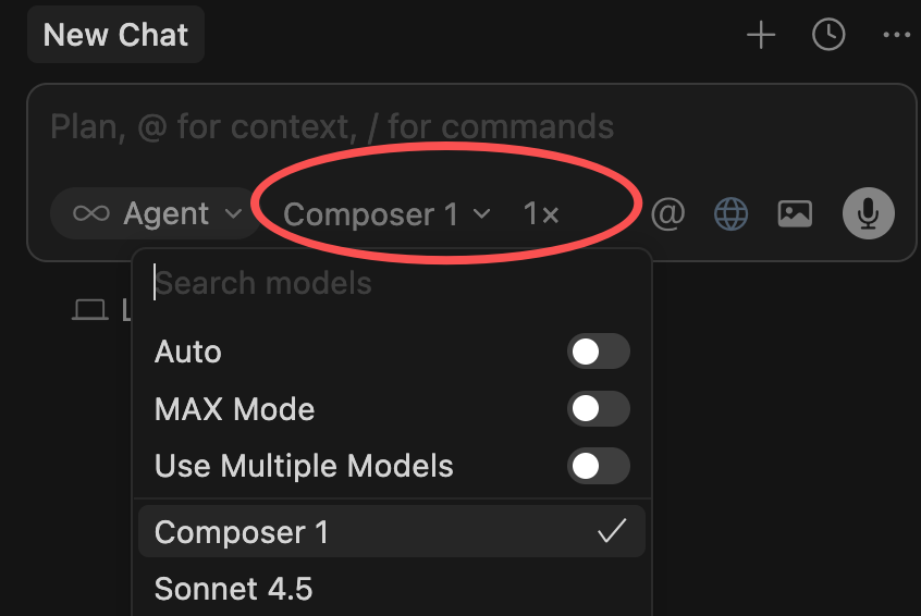 Cursor模型积分消耗说明图1