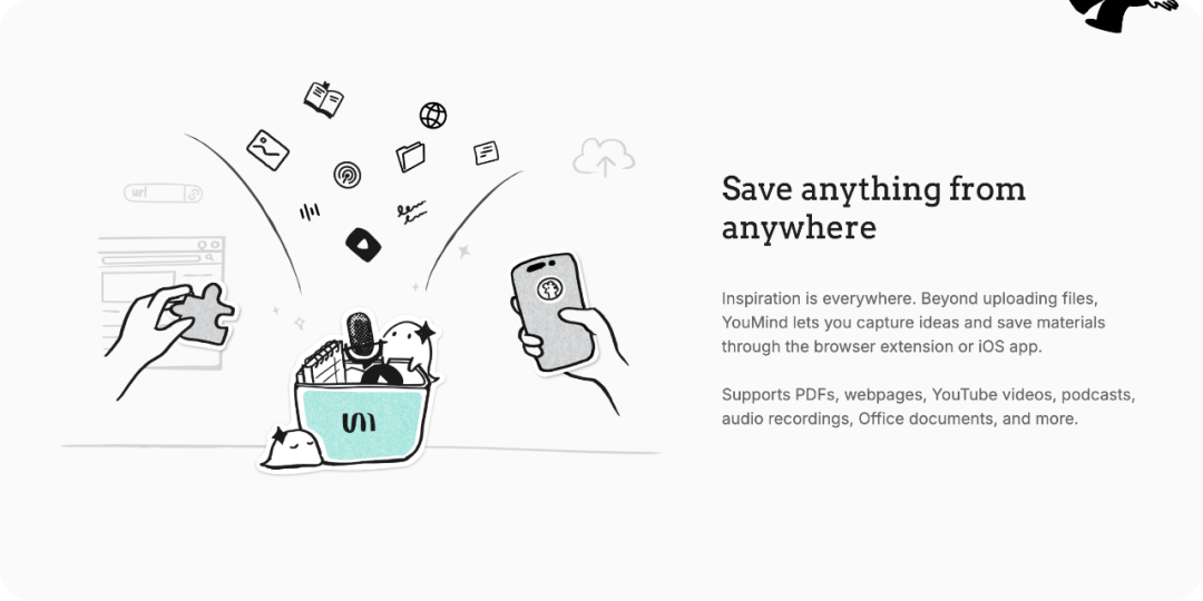 YouMind AI 工具界面示例