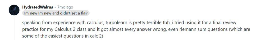 用户反驳称Turbo AI产品近期已显著改进