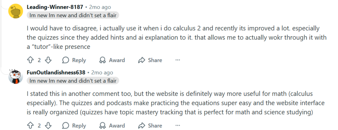 Reddit用户分享，赞扬Turbo AI测验功能细致，并提供病人案例考核