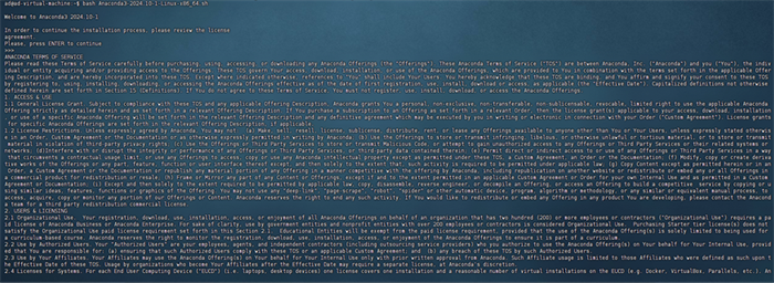 Conda安装过程截图