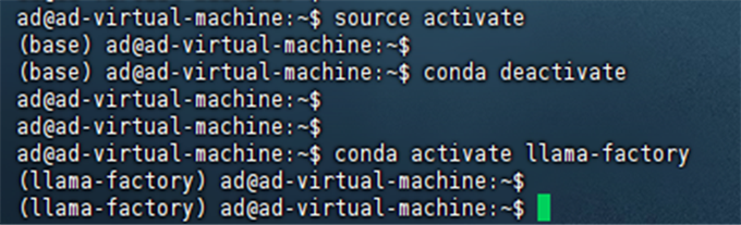 解决conda激活环境报错的命令执行截图