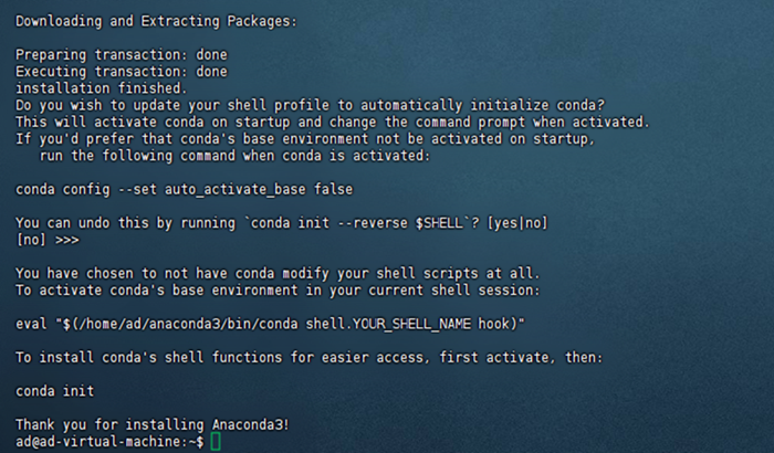 Conda安装路径设置截图