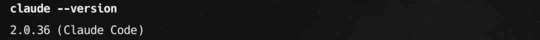 图片：Claude Code版本号显示