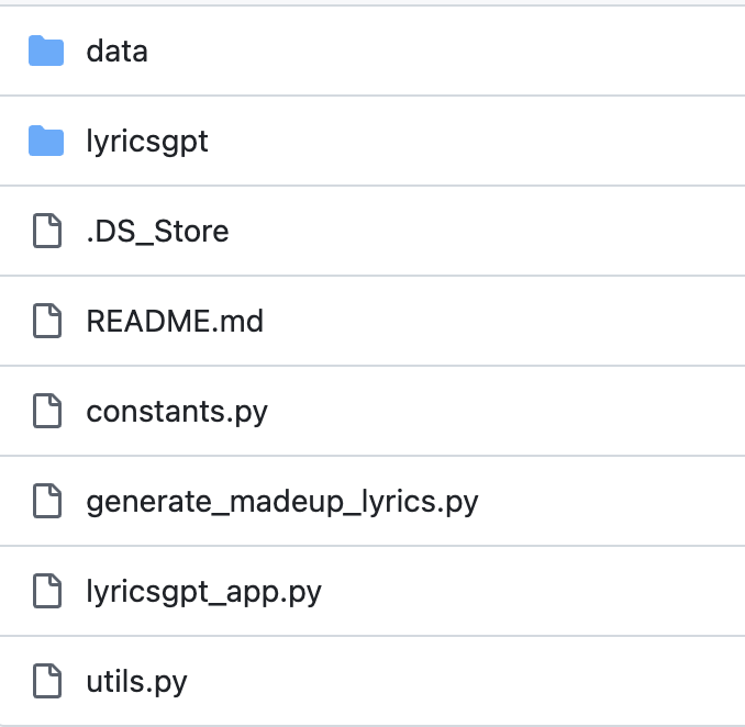 项目文件结构示意图