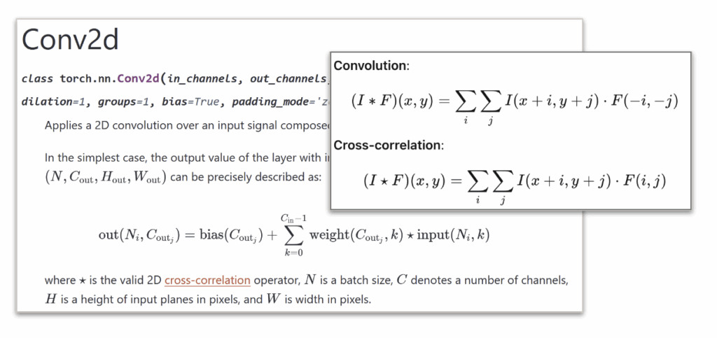 图像11:互相关与卷积的区别(作者绘制)