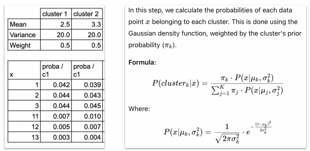 GMM在Excel中的期望步骤