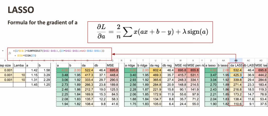 图6：Lasso梯度更新
