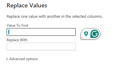 图12 – 添加“替换值”步骤以移除数据中的空格