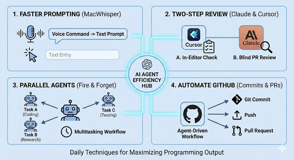 图1：高效AI工程实践信息图