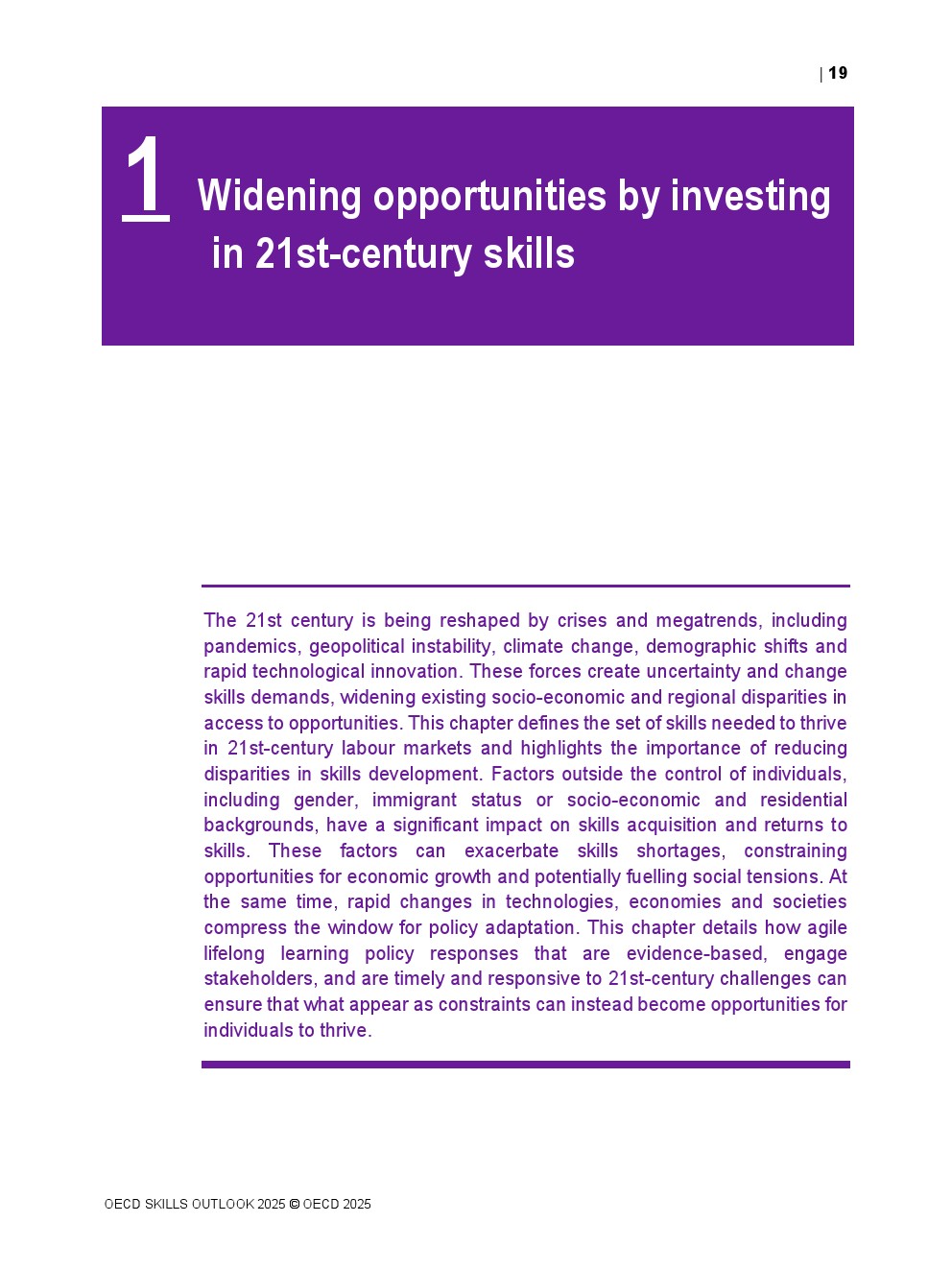 图表21:终身学习体系的国际比较